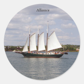 Allianz-Aufkleber Runder Aufkleber