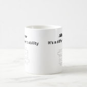 Allianz - es ist eine andere Fähigkeit Kaffeetasse (Mittel)