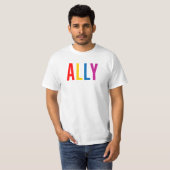 Allianz für das LGBTG Community Diversity Equity T-Shirt (Vorne ganz)