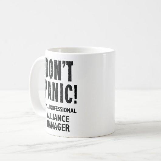 Allianzmanager Kaffeetasse (Vorderseite Links)