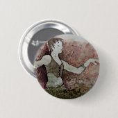 Allie Cat Grunge Tribal Belly Dancer Button (Vorne & Hinten)