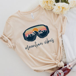 ALLIE Ski Snowboarden Berg Vibes Bachelorette T-Shirt