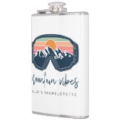 ALLIE Ski Snowboarding Goggle Mountain Vibes Flachmann (Links)