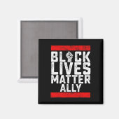 Allied Black Lives Magnet (Vorderseite/Rückseite)