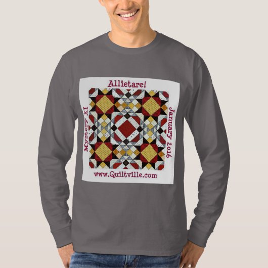 Allietare langes Hülsen-Shirt T-Shirt (Vorderseite)