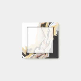 Alligare Golden Abstrakte Acryl Fluid Kunst Post-it Klebezettel
