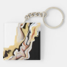 Alligare Golden Abstrakte Acryl Fluid Kunst