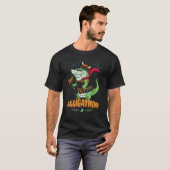 Alligathor Norse Mythology Thor Alligator Viking T-Shirt (Vorne ganz)