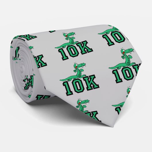 Alligator 10K Krawatte (Gerollt)