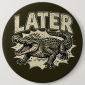 Alligator-Abschlussnadel - Süßes individuelles Kno Button (Vorderseite)