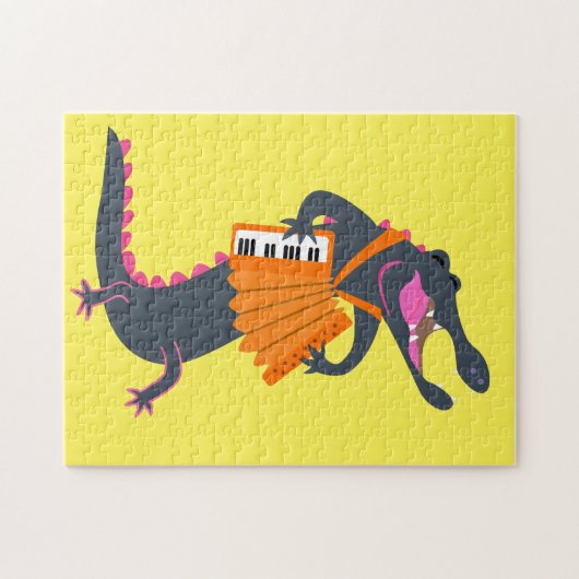 Alligator Accordion Puzzle (Horizontal)