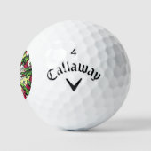 ALLIGATOR ALCATRAZ GOLFBALL (Logo)