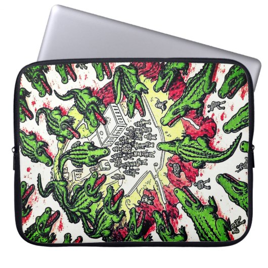 ALLIGATOR ALCATRAZ LAPTOPSCHUTZHÜLLE (Vorderseite)