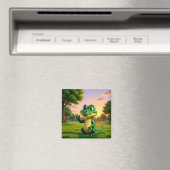 Alligator Andy – Kids Art Magnet - Hi (In Situ (Geschirrspüler))