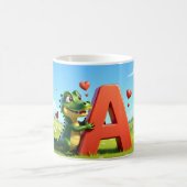 Alligator Andy Mug – A with love Kaffeetasse (Mittel)