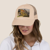 Alligator. Angesicht Truckerkappe (Beispiel)