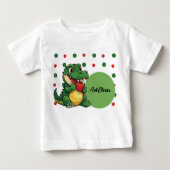 Alligator Apple Print Baby T-shirt (Vorderseite)