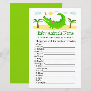 Alligator Baby Animes Name Game