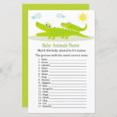 Alligator Baby Animes Name Game (Vorne/Hinten)