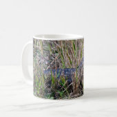 Alligator Baby Grass Florida Kaffeetasse (Vorderseite Links)