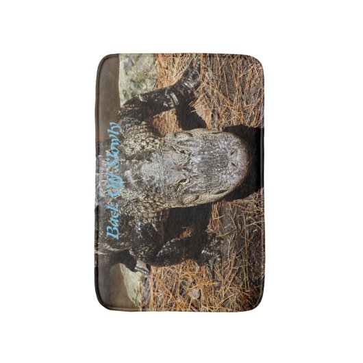 Alligator Badematte (Vorderseite Vertikal)