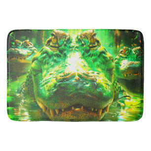 Alligator Badematte
