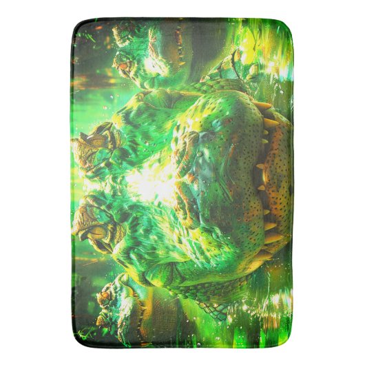 Alligator Badematte (Vorderseite Vertikal)