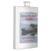 Alligator Beach Resort Flask Flachmann (Rechts)