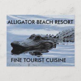 Alligator Beach Resort Postcard Postkarte