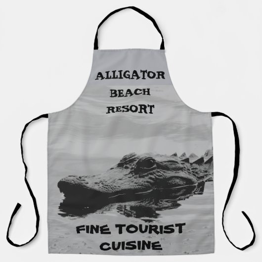 Alligator Beach Resort Schürze (Vorderseite)