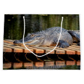 Alligator bei Homosassa Springs Wildlife Staat Par Große Geschenktüte (Vorderseite)