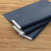 Alligator Blue Imitats Leather Stoff