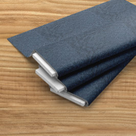 Alligator Blue Imitats Leather Stoff