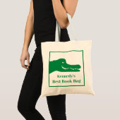 Alligator Book Tote Bag Tragetasche (Vorderseite (Produkt))
