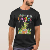 Alligator Bunny Egg Junting Alligator Happy Easte T-Shirt (Vorderseite)