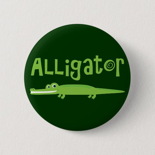 Alligator Button (Vorderseite)