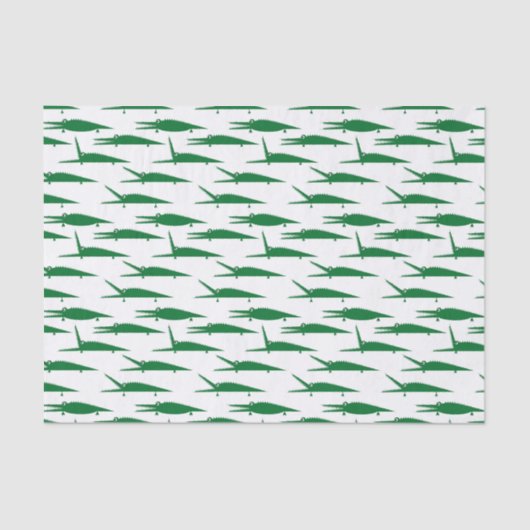 Alligator Chomp | Alligatorreptil Seidenpapier (Vorderseite)