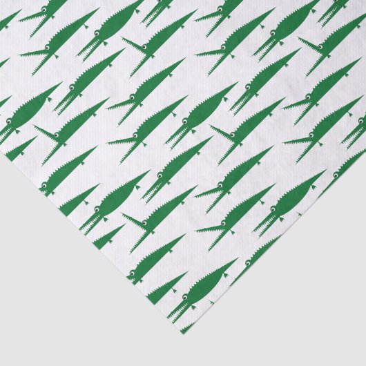 Alligator Chomp | Alligatorreptil Seidenpapier (Ausschnitt)