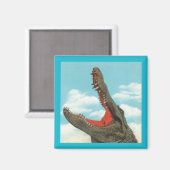 Alligator Chomp Magnet (Vorderseite/Rückseite)