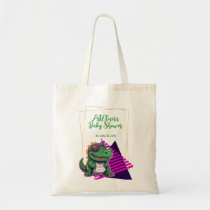 Alligator Cool Kawaii Retro Vibe Babydusche Tragetasche
