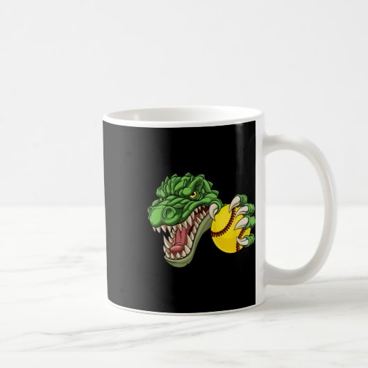 Alligator Crocodile Dinosaur Softll Character  Kaffeetasse (Rechts)