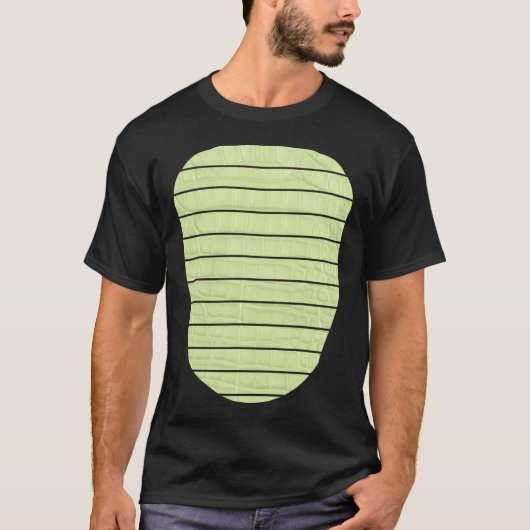 Alligator Crocodile Lizard Dinosaur Belly Hallowee T-Shirt (Vorderseite)
