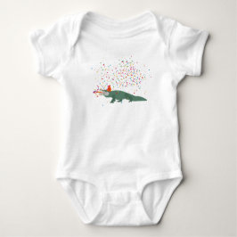 Alligator Crocodile - Tiere mit Party Baby Strampler