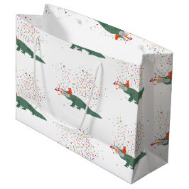 Alligator Crocodile - Tiere mit Party Große Geschenktüte