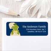 Alligator d2 Tierische Rücksendeadressen-Aufkleber (Insitu)