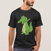 Alligator Dabbing Krokodile Dabbing Alligator T-Shirt (Vorderseite)