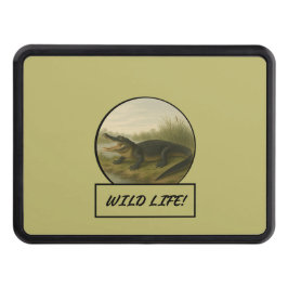 Alligator Dark Khaki Truck Hitch Cover Abschlepphaken Cover