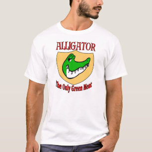 Alligator das einzige grüne Fleisch T-Shirt