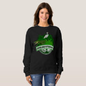 Alligator der Everglades National Sweatshirt (Vorne ganz)