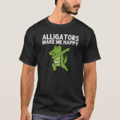 Alligator Designs For Men Women Reptile Gator T-Shirt (Vorderseite)